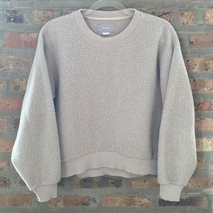 Everlane ReNew Pullover in Oat